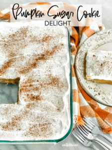 Pumpkin Sugar Cookie Delight