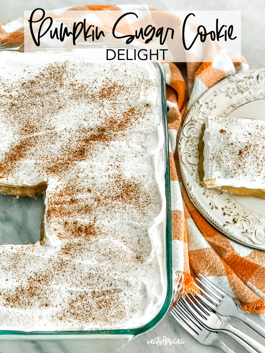 Pumpkin Sugar Cookie Delight - Nest of Posies