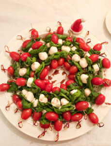 Caprese Antipasto Wreath