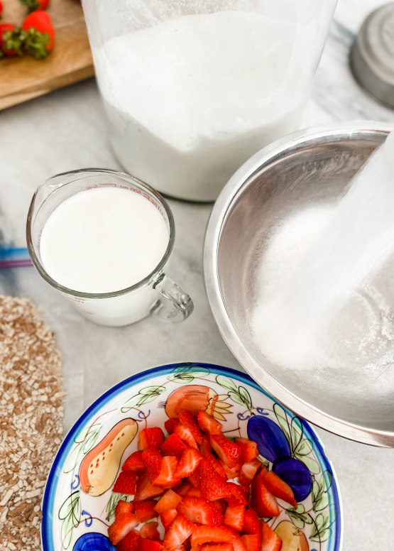 Strawberry Pretzel Ice Cream