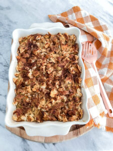 Pumpkin French Toast Casserole – big enough to serve a crowd