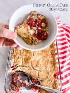 Cherry Cheesecake Dump Cake